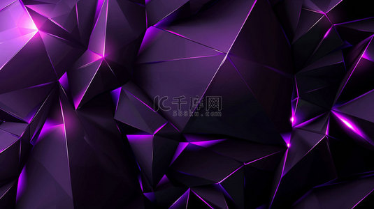 黑紫线条层次合成创意素材背景
