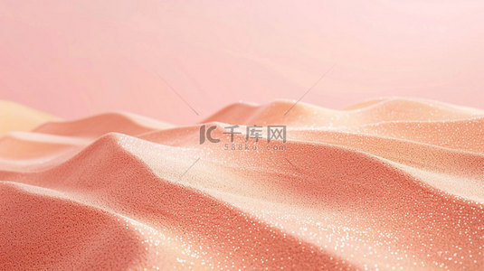 沙滩沙粒粉色合成创意素材背景