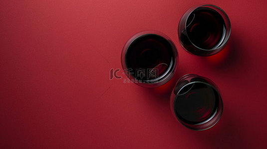红酒红酒背景图片_红酒高脚杯雅致合成创意素材背景
