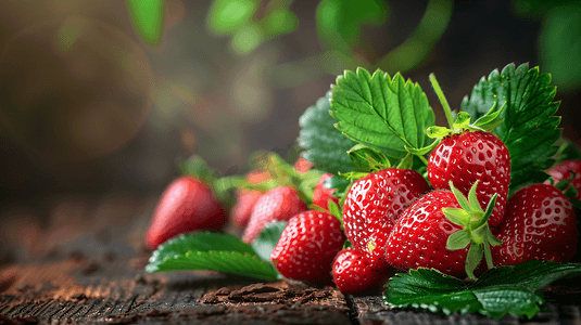 新鲜水果草莓摄影26