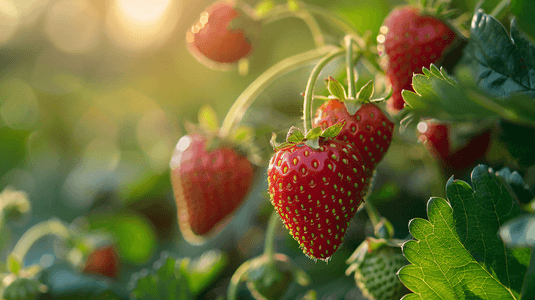 新鲜水果草莓摄影29