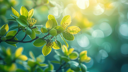 夏日里草丛中的小雏菊图片