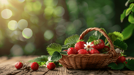 新鲜美味的水果草莓10