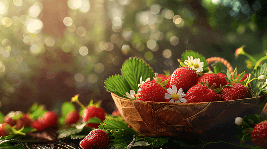 新鲜美味的水果草莓9