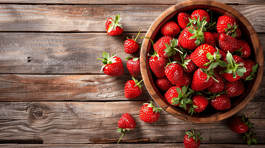美味的草莓摄影照片_新鲜美味的水果草莓21