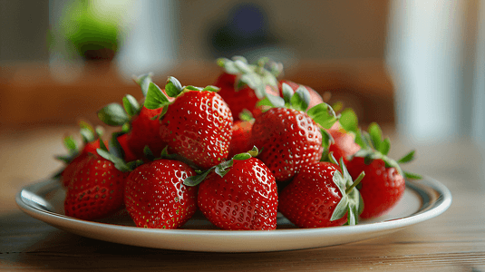 新鲜美味的水果草莓1