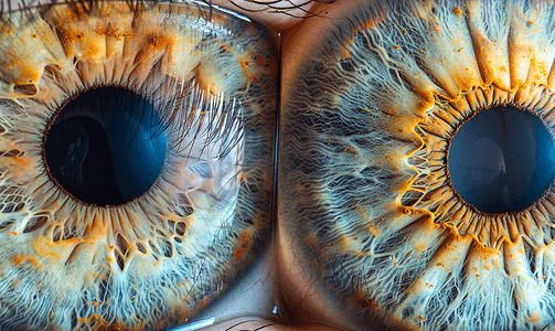 眼科诊断摄影照片_眼科工具眼睛