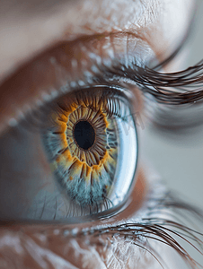 眼科诊断摄影照片_眼科工具眼睛
