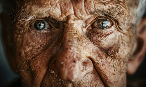 老年人的眼睛