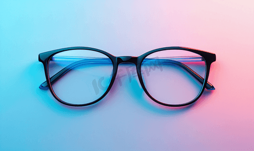 光学图片摄影照片_健康光学眼科护理的眼镜