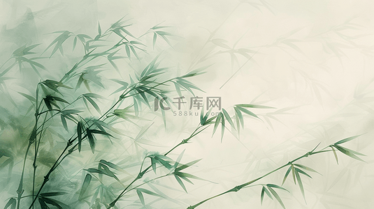 白色简约艺术文艺树叶树枝的背景