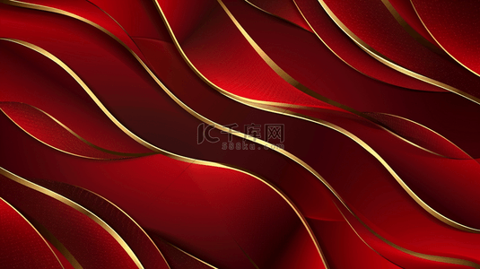 金边螺狮粉背景图片_红色金边纹理质感流光的背景