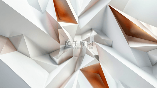 白色纹理几何图形折痕抽象商务的背景