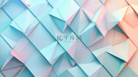 彩色折纸艺术风格图形的背景