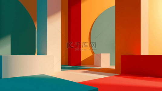 彩色纹理空间质感艺术抽象的商务背景