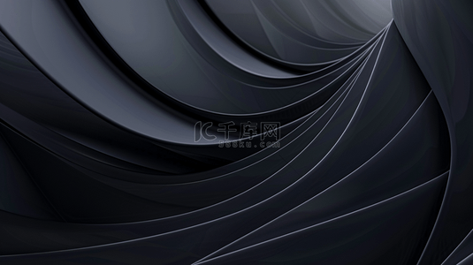 黑色商务风格背景图片_黑色纹理场景空间线条风格抽象商务背景