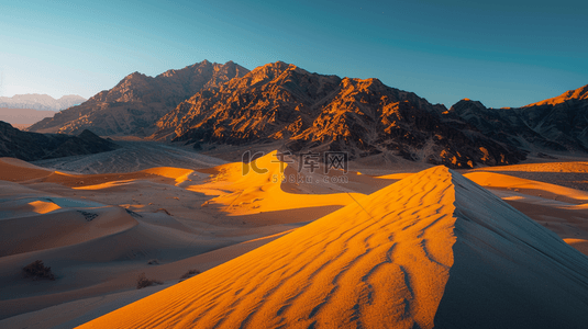 大自然风景沙漠风光的背景