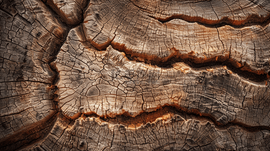 破旧木头纹理风格裂纹的背景