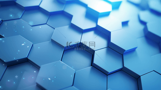 菱形纹理纹理背景图片_蓝色科技菱形形状纹理网状空间的商务背景