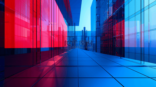 商务城市高楼背景图片_仰视城市高楼建筑风格设计广告的背景