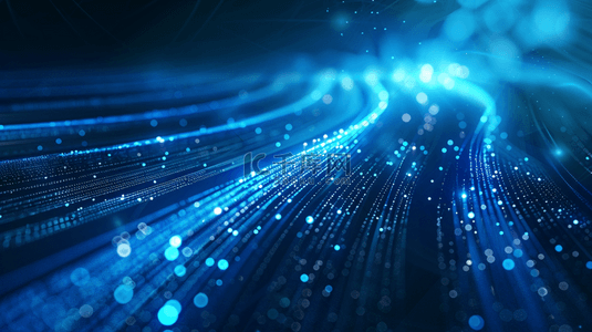 科技背景电路背景图片_蓝色高科技线路电路纹理网络数据的商务背景