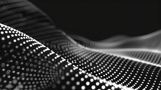 黑色场景点状平面设计平铺网状纹理的背景