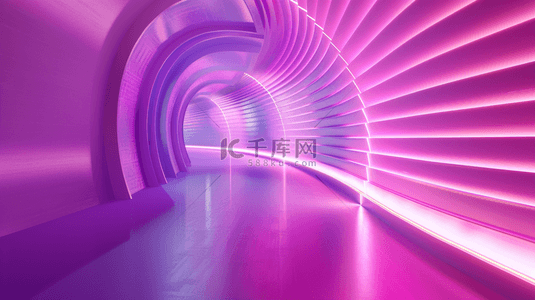 四级台阶背景图片_紫色空间设计台阶走廊流线纹理商务背景