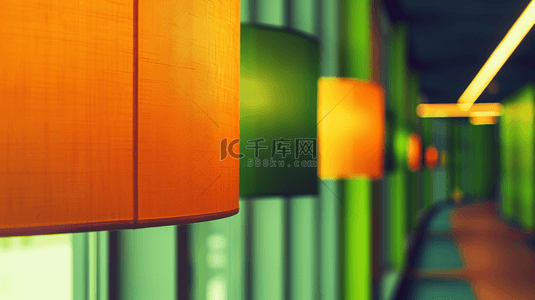 彩色公司背景图片_现代化公司里彩色家具室内设计背景