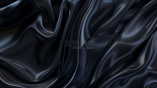 丝绸纹理背景背景图片_黑色丝绸纹理合成创意素材背景