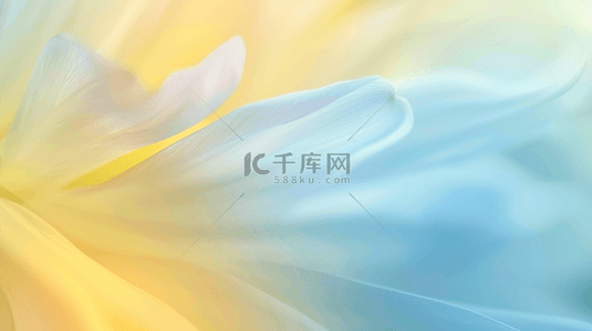 清新夏日抽象透明玻璃质感花瓣纹理5背景图