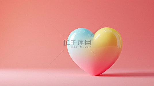 爱心气球温馨合成创意素材背景