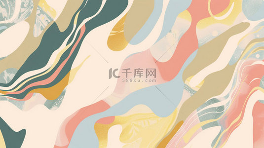 中国风剪纸素材背景图片_色彩色块交叠合成创意素材背景