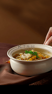 豆腐砂锅背景图片_中餐美食美味热菜背景