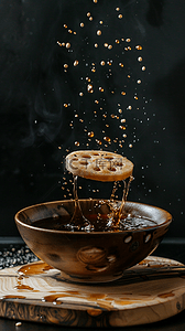 火锅菜菜背景图片_中餐美食美味香辣川菜热菜背景