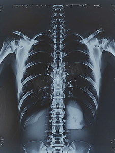 医疗保健 医疗放射学医生与病人看X光
