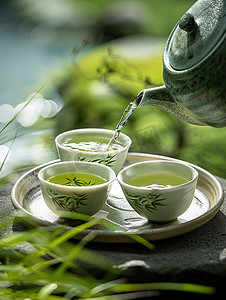 茶文化茶摄影照片_喝茶泡茶倒茶茶文化摄影照片