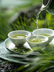 茶文化品茶摄影照片_喝茶泡茶倒茶茶文化摄影照片