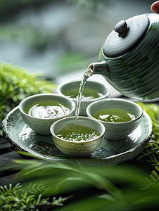 茶文化品茶摄影照片_喝茶泡茶倒茶茶文化照片