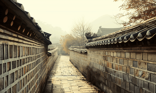 韩国安养古城墙