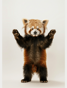 乐趣设计摄影照片_濒临灭绝的小熊猫