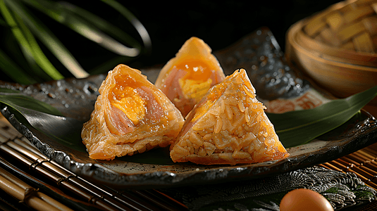 端午节传统美食粽子1