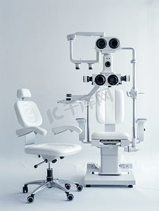 诊室里的视力矫正仪器