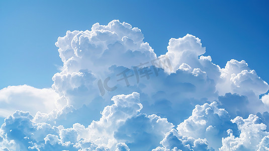 晴朗蓝天天空白云高清图片