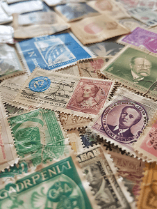 收藏邮票摄影照片_邮票和集邮物品