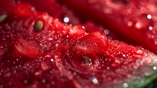 冰纹理背景图片_夏天红色西瓜瓤西瓜纹理底纹背景素材