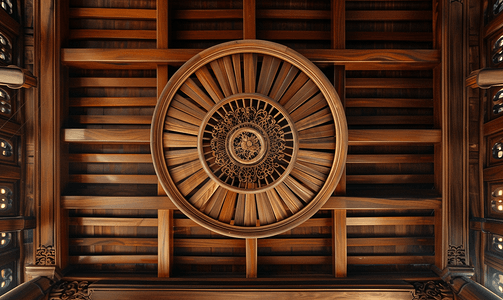 木风扇天花板古代