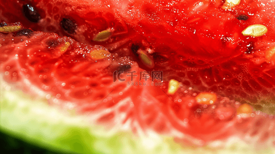 夏天红色西瓜瓤西瓜纹理底纹背景素材
