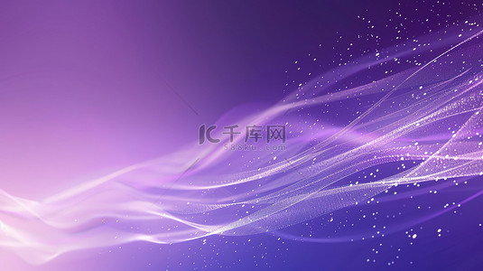商务背景背景图片_紫色抽象颗粒商务背景
