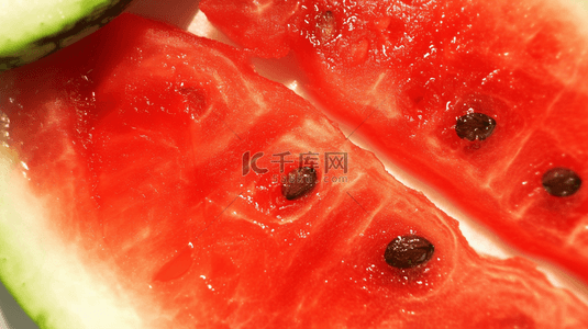 夏天红色西瓜瓤西瓜纹理底纹背景