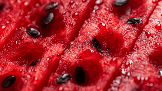 冰纹理背景图片_夏天红色西瓜瓤西瓜纹理背景